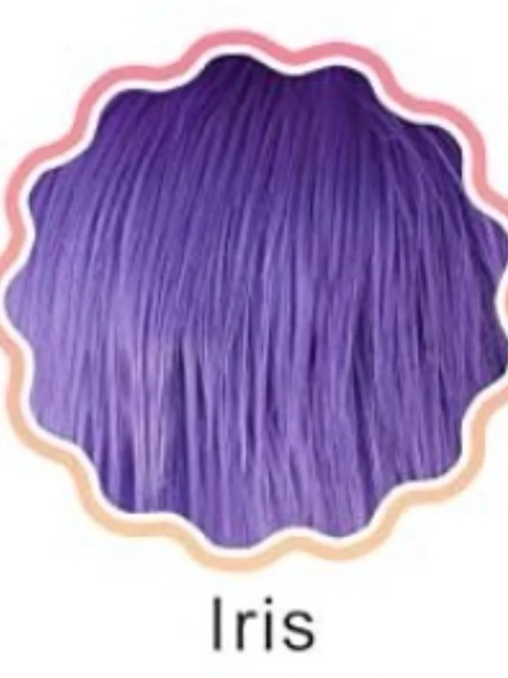 Large 5 inch Iris Faux Fur Pom Keychain - Purse Charm Women Accessories